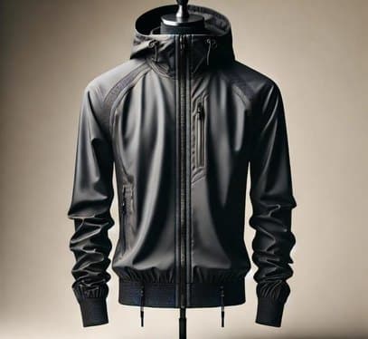 Stealth Tactical Tech Hoodie Void Obsidian view 2
