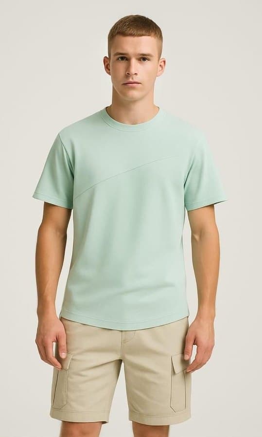 Volt Performance Tee Void Obsidian view 2